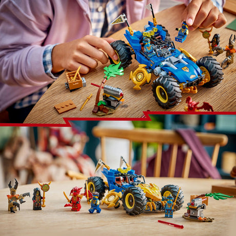 Lego Ninjago – Bauspielzeug „Jays verwandelndes Auto“ (71856)