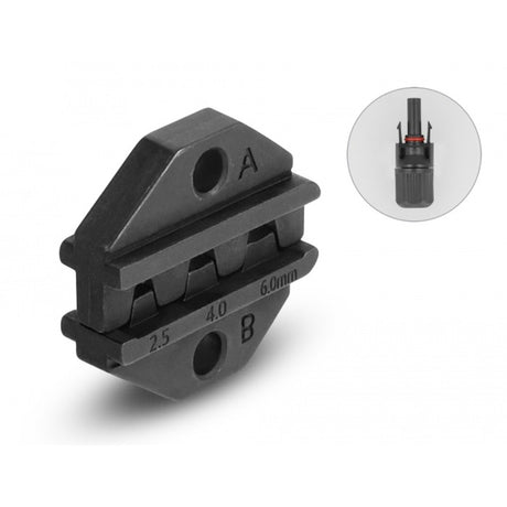 Delock Crimpzange für DL4 Stecker 2,5 - 6 mm² Crimpzange (Gelb Schwarz)