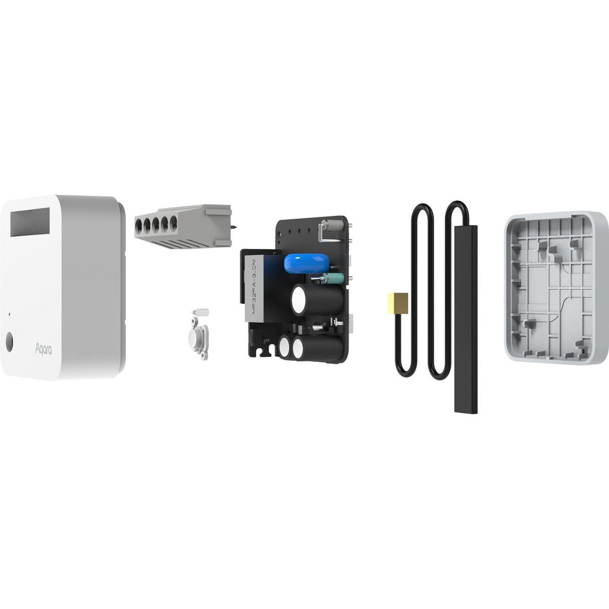Aqara Einzelschaltermodul T1 (mit Neutralleiter) Relais (weiß)