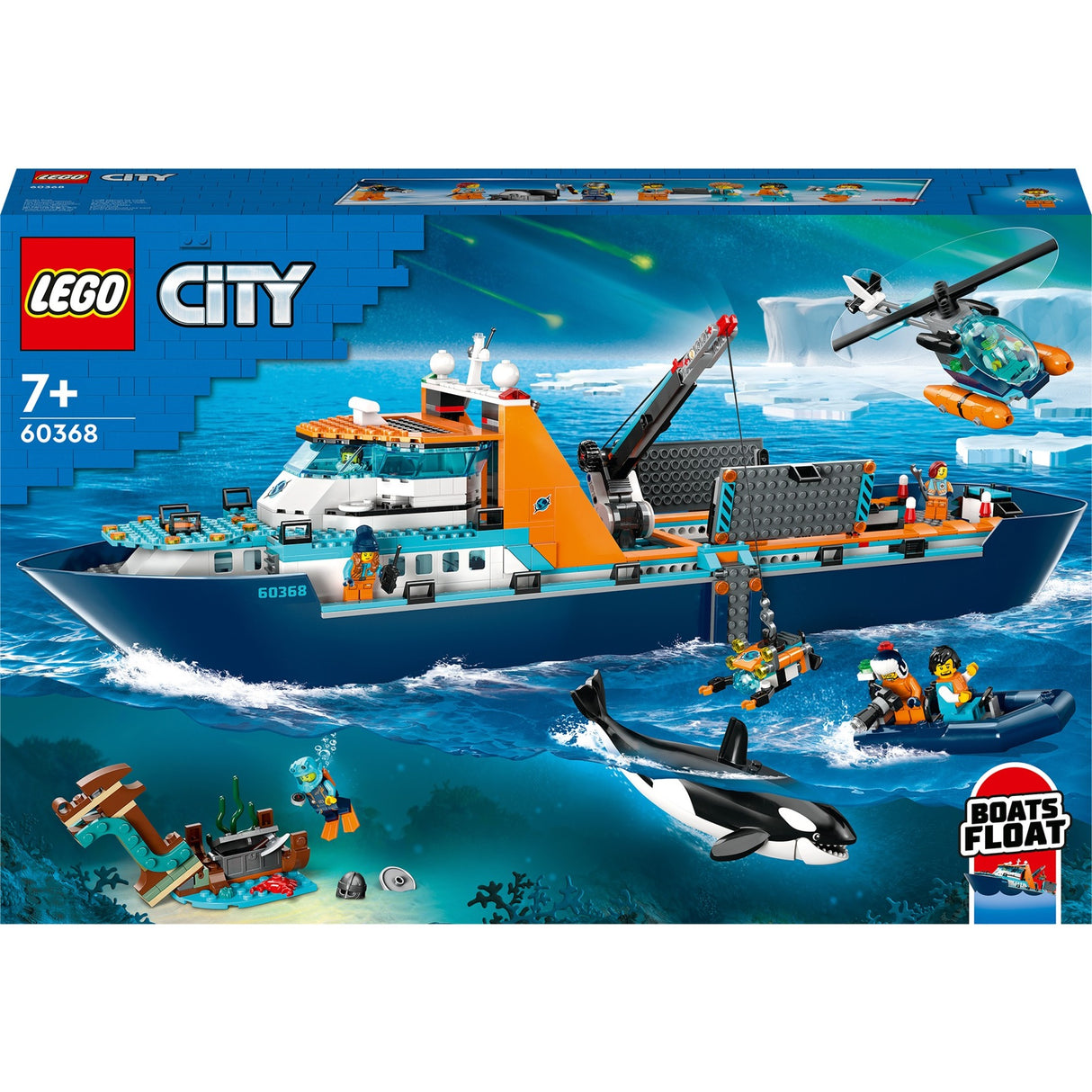 Lego City 60368 Polar Research Ship