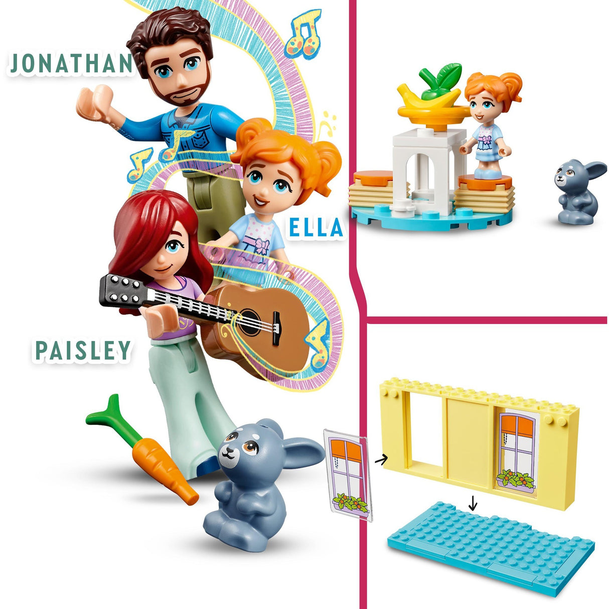 Lego Friends – Paisleys Haus-Bauspielzeug (41724)