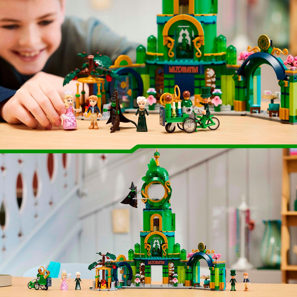 Lego 75684 „Willkommen in Emerald City“.