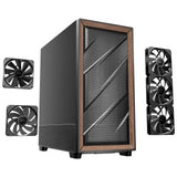 Antec Flux Se Midi-Tower-Gehäuse (schwarz | 2x USB-A | 1x USB-C)
