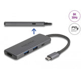 Delock USB Typ-C Dockingstation 8k