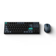 Keychron B33-Tastatur und BM25-Maus, kabelloses Kombi-Desktop-Set (schwarz, US-Layout (QWERTY), Scherenschalter, 80 % (TKL), ABS, USB-C | 2,4 GHz | Bluetooth, 400–2400 dpi)