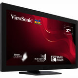 Viewsonic 10-point touch screen monitor td2760 27 (zwart, 1x hdmi, 1x displayport, vga, usb-a, usb-b)