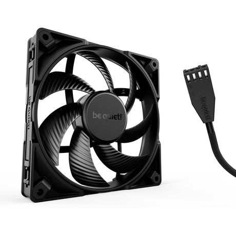 Ruhig sein! Silent Wings Pro 4 PWM-Gehäuselüfter (schwarz, 140 x 140 x 25 mm)