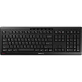 Cherry Stream Keyboard Wireless, Tastatur (schwarz, EU-Layout (QWERTY), SX-Technologie)