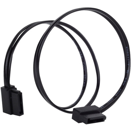 Silverstone SATA III-Kabel 30 cm (schwarz, 6 GB, Low-Profile-Anschluss, CP11B-300)