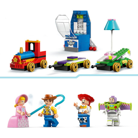 Lego Disney und Pixars Toy Story Partyzug und ferngesteuertes Auto-Set – 43264