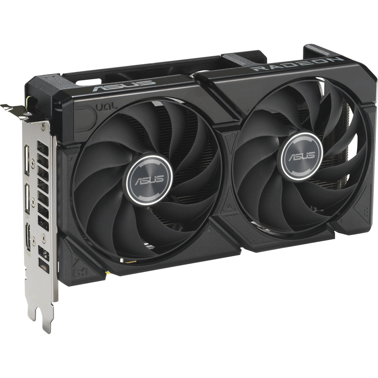 Asus Dual Radeon RX 9060 xt 16GB Grafikkarte (schwarz, 2x Display Port, 1x HDMI)