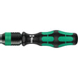 Wera Bit-Handhalter 813 R mit Rapidaptor Bithalter-Schraubendreher (schwarz grün, 90 mm)