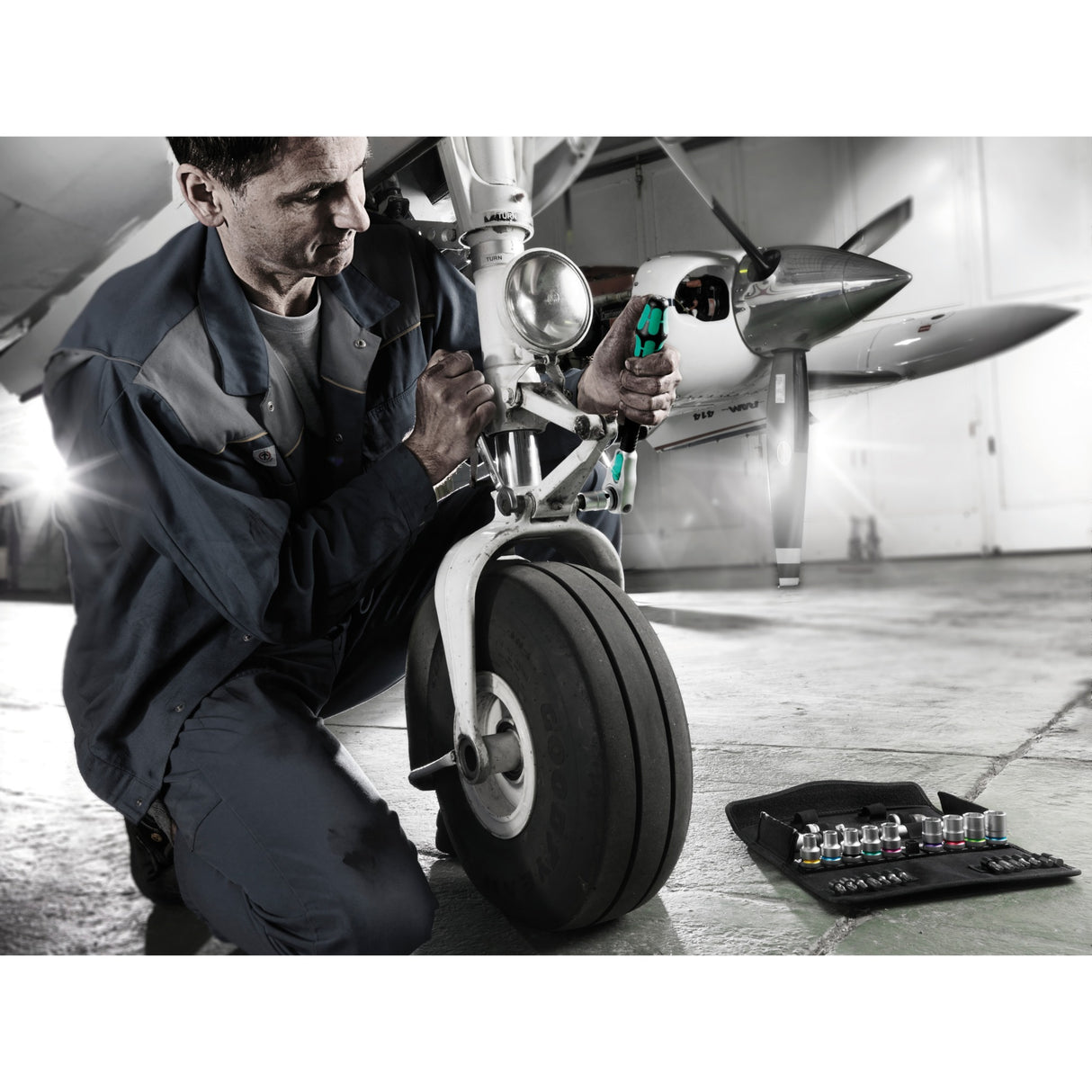 Wera 8100 SC 6 Zyklop Speed ​​Rattels Set, 1 2 Laufwerk