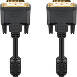 Goobay DVI-D-Kabel (schwarz, 10 Meter)