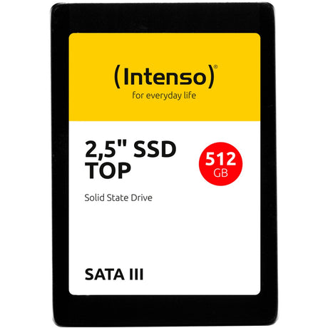 Intenso Top Performance, 512 GB SSD (schwarz, 3812450, SATA 600, Bulk)