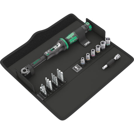 Wera Click-Torque A6 Set 1 Drehmomentschlüssel (schwarz grün)