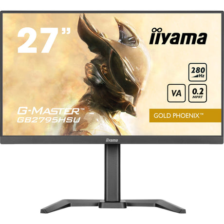 Iiyama G-Master Gold Phoenix GB2795HSU-B1 27 Gaming-Monitor (Schwarz, HDMI, DisplayPort, 4x USB-A, 280 Hz)