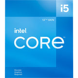 Intel® Intel® Core I5-12400F, 2,5 GHz (Turbo-Boost von 4,4 GHz)