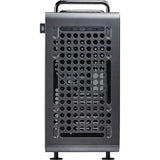 Cooler master qube 540 stardust iron midi tower behuizing (zwart | 2x usb-a | 1x usb-c | tempered glass)