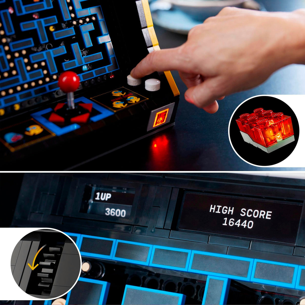 Lego icons pac-man arcade - 10323