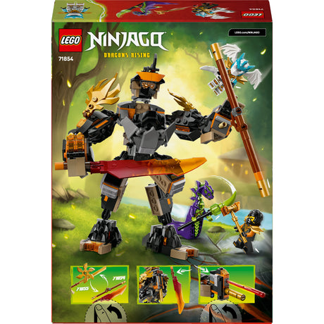 Lego Ninjago 71854 Coles Missionsmech und Drache Zane