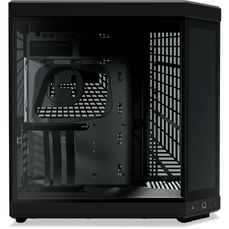 Hyte y70 Touch Infinity Midi-Tower-Gehäuse (schwarz | 2x USB-A | 1x USB-C | gehärtetes Glas)