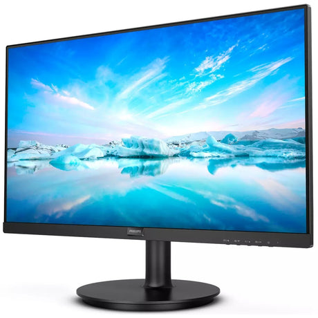 Philips v line 222v8la 22 Monitor (schwarz, 1x DisplayPort, 1x HDMI, 1x VGA)