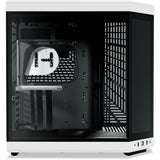 Hyte y70 touch infinite midi tower behuizing (wit zwart | 2x usb-a | 1x usb-c | tempered glass)