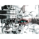 Wera 7441 Kraftform einstellbarer Drehmomentschraubendreher mit Rapidaptor-Schnellwechselhalter, 1 4 Zoll, 1,2 - 3,0 Nm – 1 Stück – 05074701001