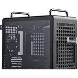 Cooler master qube 540 stardust iron midi tower behuizing (zwart | 2x usb-a | 1x usb-c | tempered glass)