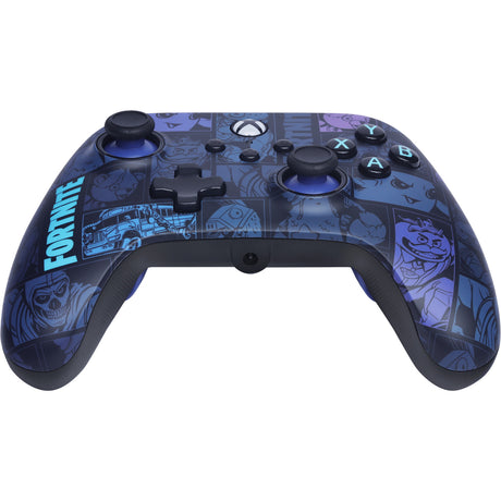 Powera Advantage Controller mit Kabel für die Xbox Series x|s – Fortnite: Victory Royale (dunkelblau, Xbox Series x|s, Xbox One, PC)