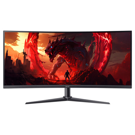 Acer Nitro xz340cur x2 34 gebogener Ultrawide-Gaming-Monitor (schwarz, 2x Display-Port, 2x HDMI, 200 Hz)