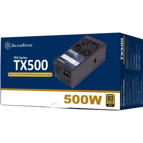Silverstone SST-TX500-G 500-Watt-Netzteil (schwarz, 2x PCIe)