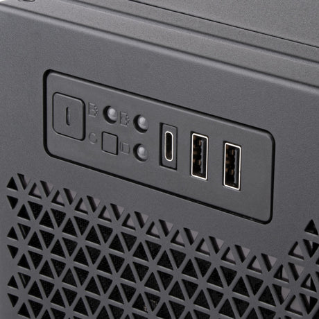 Silverstone RM52 Servergehäuse (schwarz | 2x USB-A | 1x USB-C)
