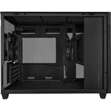 Asus Prime AP201 Mini-Tower-Gehäuse (schwarz | 2x USB-A | 1x USB-C)