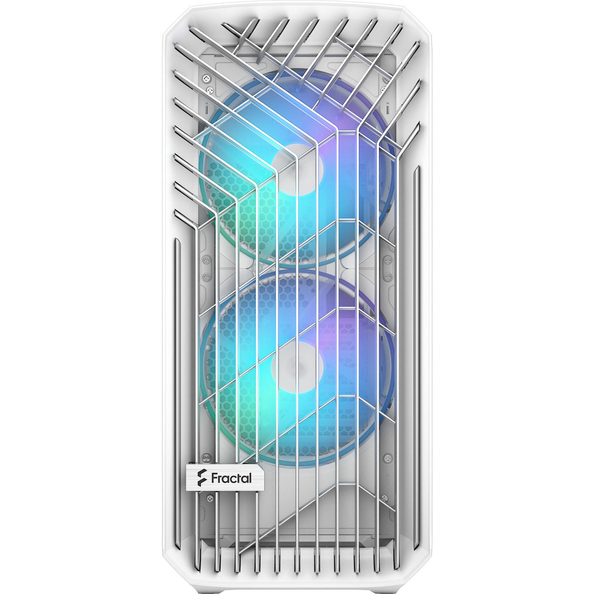 Fraktales Design Torrent White RGB TG Clear Tönung