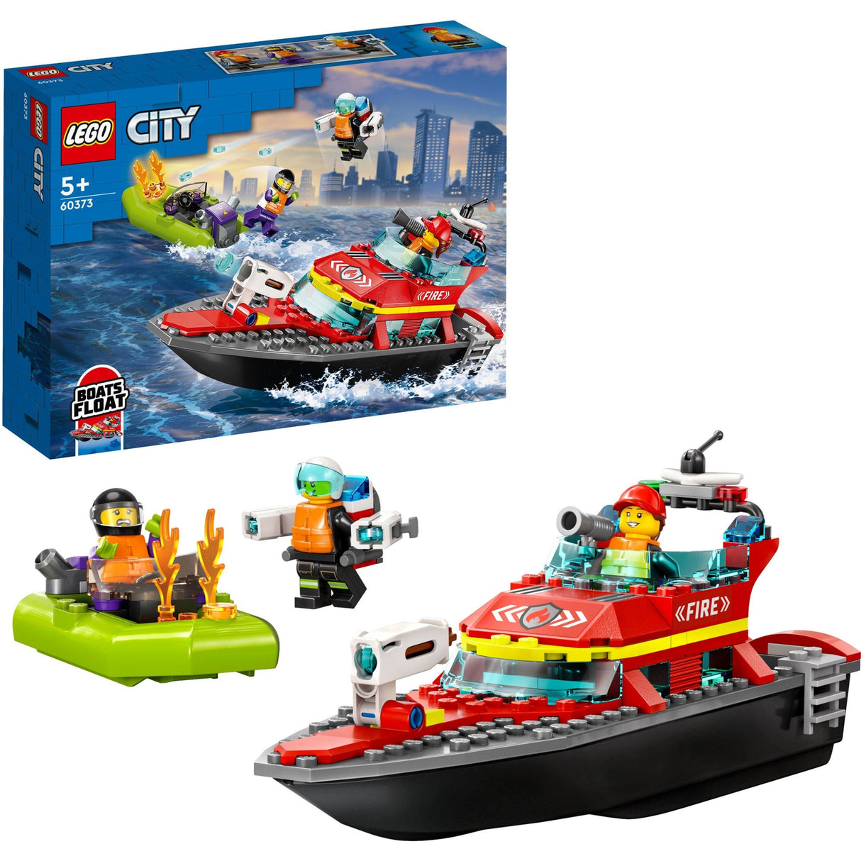 Lego City Feuerrettungsboot 60373