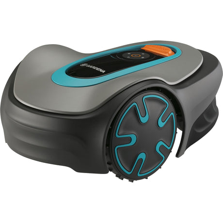 Gardena Mähroboter Sileno Minimo 250 (Grau-Türkis, 250 m², Li-Ionen-Akku + Basisstation inklusive, Bluetooth)