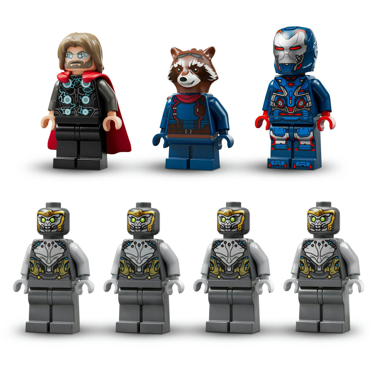 Lego Superhelden Marvel 76322 Avengers: Endspiel Thor vs. Chitauri