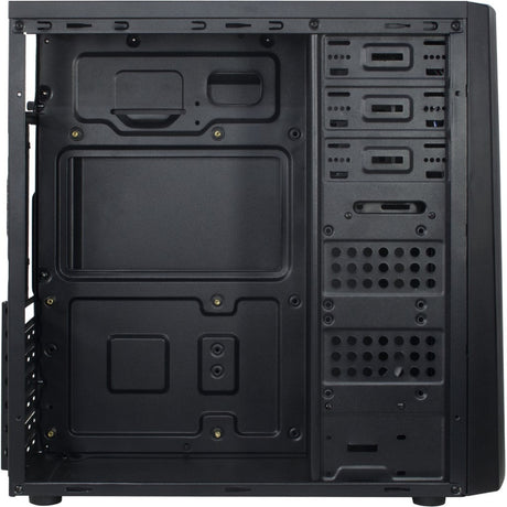 Inter-Tech B-42 RGB Midi-Tower-Gehäuse (schwarz | 3x USB-A | RGB | Fenster)