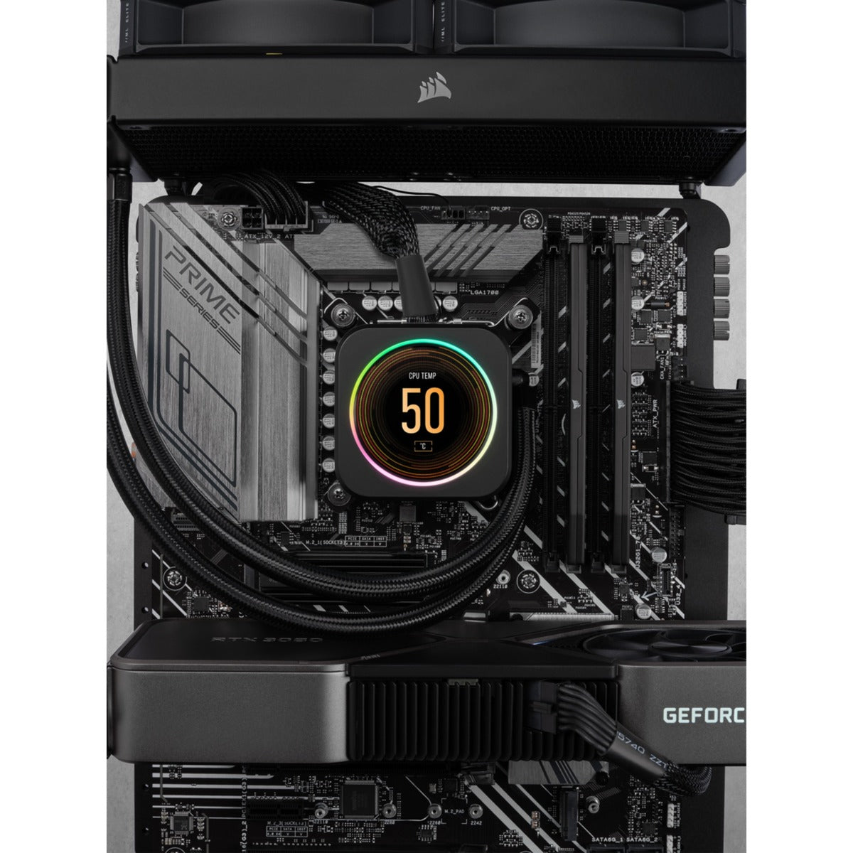 Corsair Vengeance 32 GB DDR5-4800 (2x 16 GB) RAM (schwarz, cmk32gx5m2a4800c40, xmp 3.0)