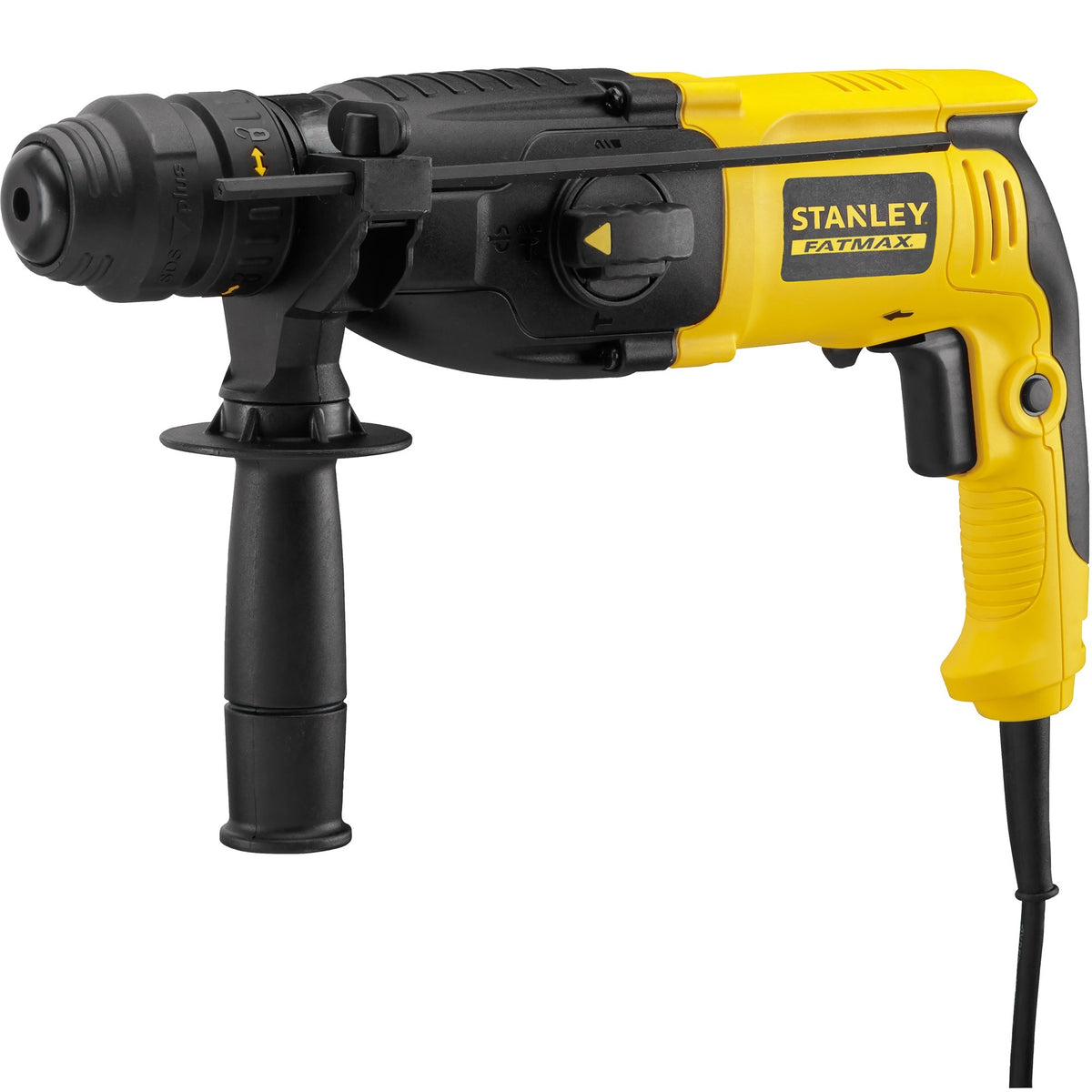 Stanley Fatmax SFMEH210K – SDS-Plus-Bohrhammer – 800 W – 2,4 J Energie – ergonomischer Griff