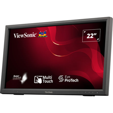 Viewsonic IR-Touchmonitor TD2223-2 22 (schwarz, HDMI, VGA, DVI, USB-A, USB-B)