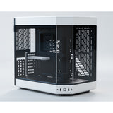 Hyte y60 Midi-Tower-Gehäuse (weiß schwarz | 3x USB-A | gehärtetes Glas)