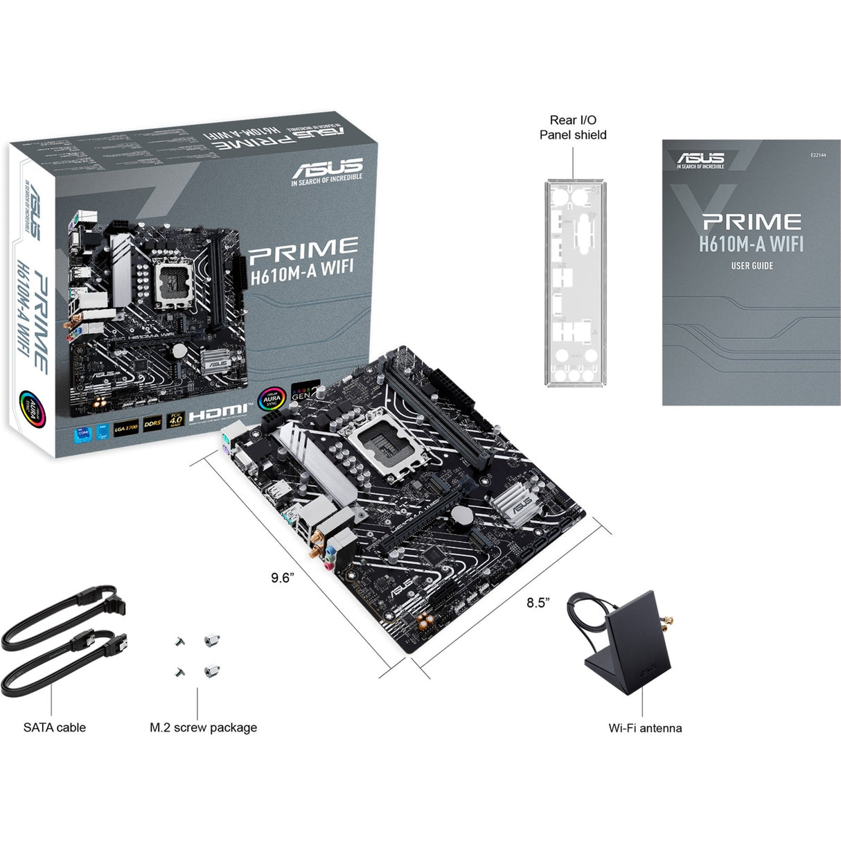 ASUS PRIME H610M-A WLAN