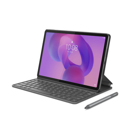 Lenovo Folio-Tastatur für Ideatab (Dunkelgrau, Be-Layout (AZERTY), Pogo-Pin)