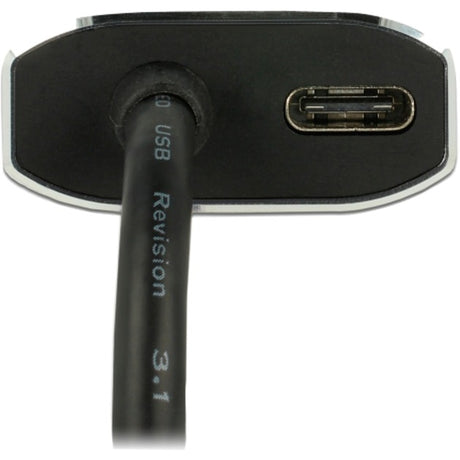 Delock USB-C (männlich) > Mini Display Port (weiblich) mit PD-Funktionsadapter (dunkelgrau, 0,2 Meter)