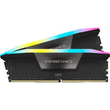 Corsair vengeance rgb 16 gb ddr5-6000 (2x 8 gb) werkgeheugen (grijs, cmh16gx5m2e6000z36, xmp, expo)