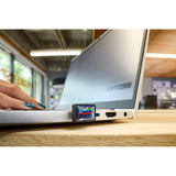Sandisk extreme fit usb-c-flashdrive 1 tb usb-stick (zwart, usb-c 3.2 (5 gbit s))