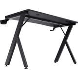 Trust GXT 712 Dynamus Gaming-Tisch Gaming-Schreibtisch (schwarz)